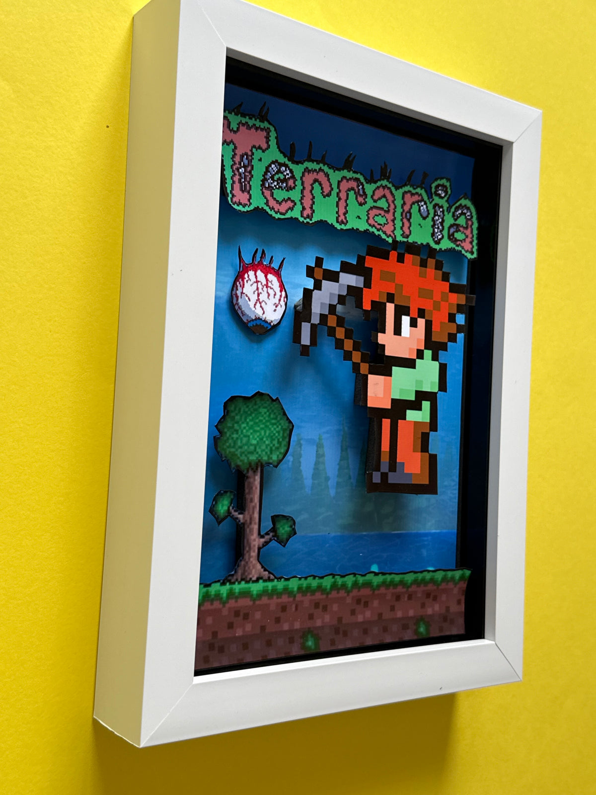 Terraria 3D Shadow Box Art
