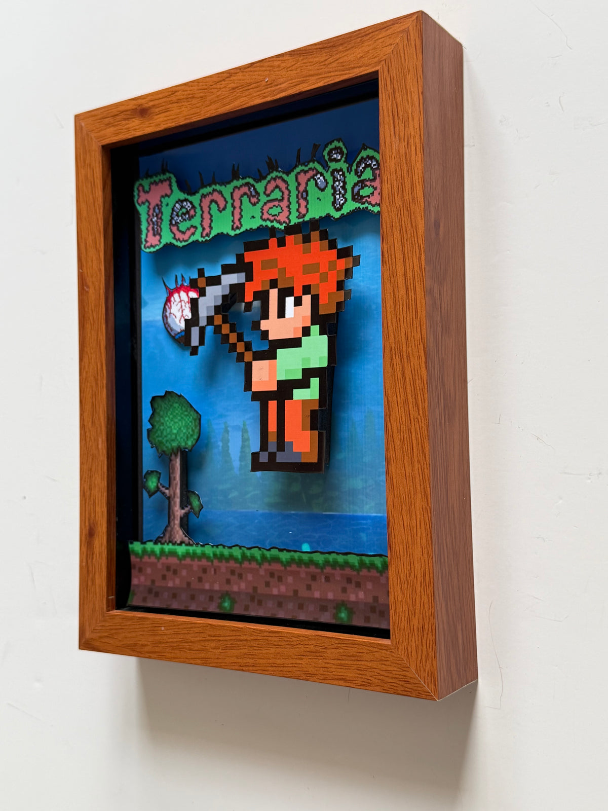 Terraria 3D Shadow Box Art