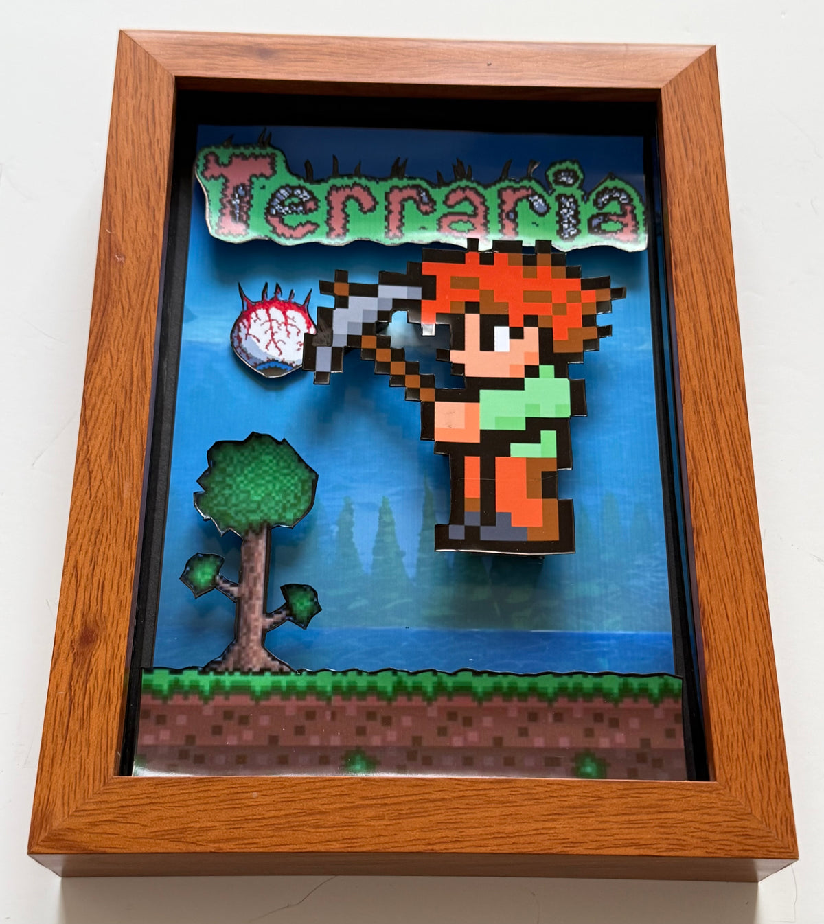 Terraria 3D Shadow Box Art