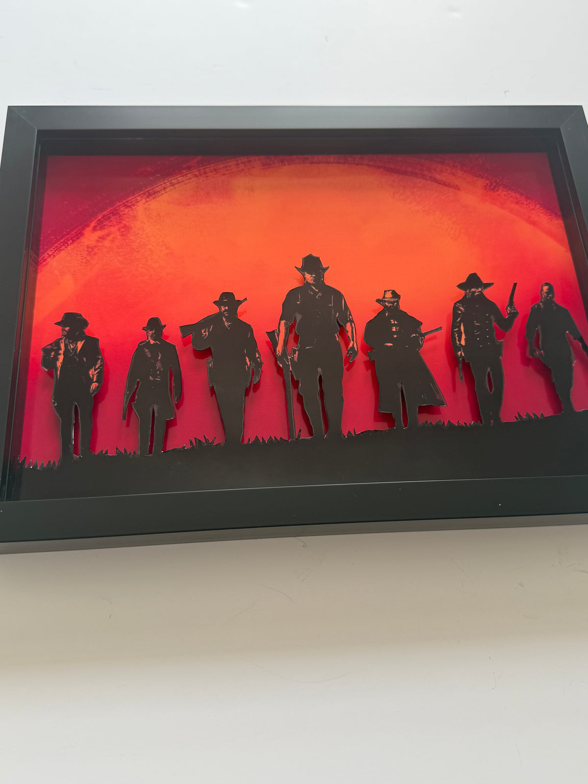 Red Dead Redemption 2 3D Shadow Box Art