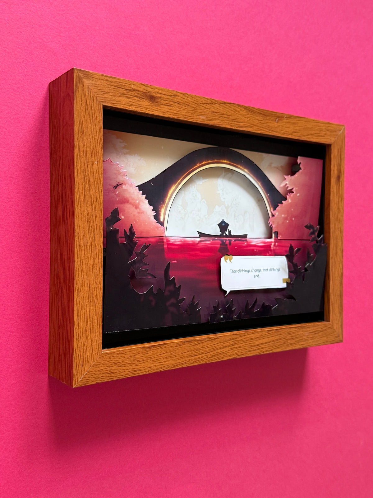 Spiritfarer 3D Shadow Box Art