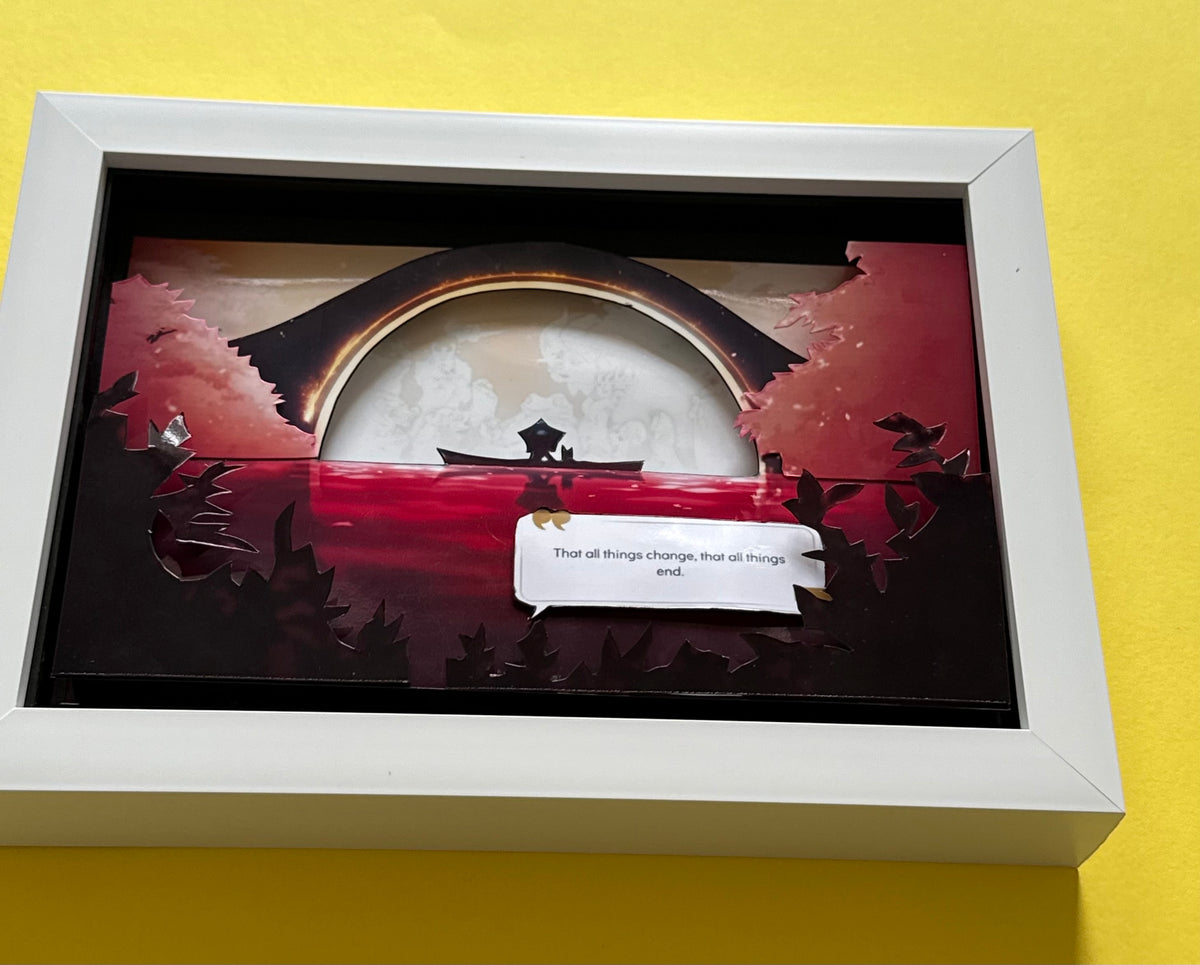 Spiritfarer 3D Shadow Box Art
