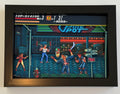 Streets of Rage 3D Shadow Box Art