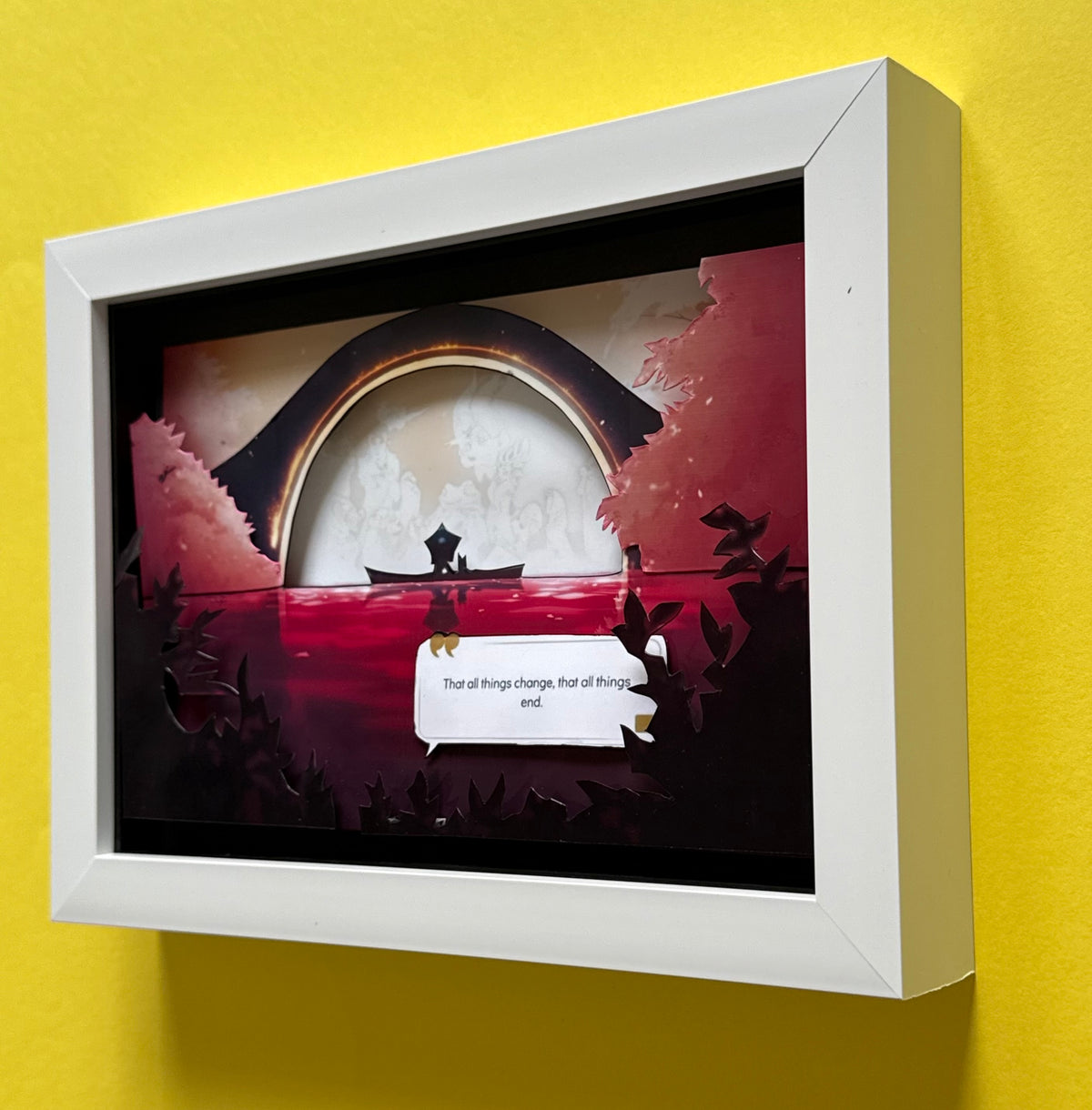 Spiritfarer 3D Shadow Box Art