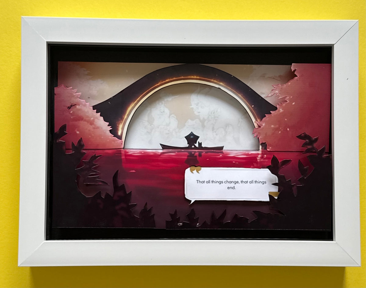 Spiritfarer 3D Shadow Box Art