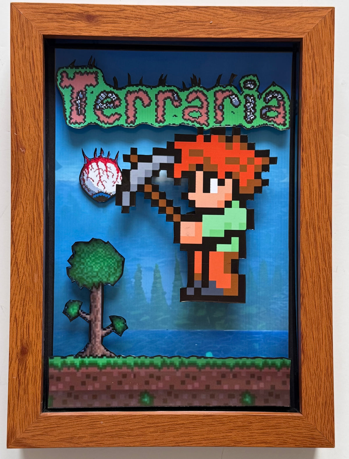 Terraria 3D Shadow Box Art
