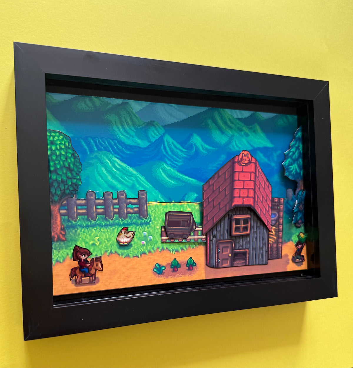 Stardew Valley 3D Shadow Box Art