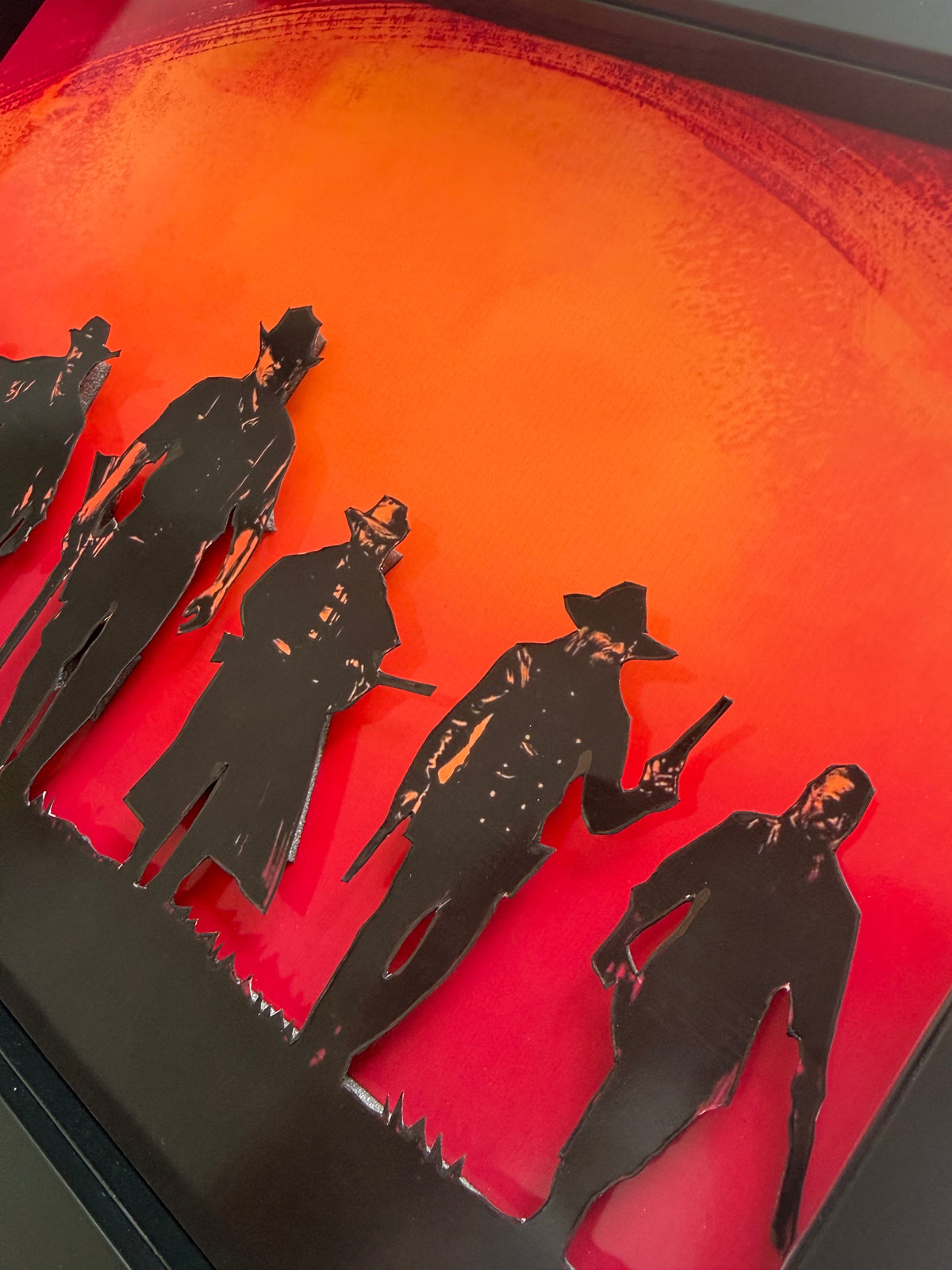 Red Dead Redemption 2 3D Shadow Box Art