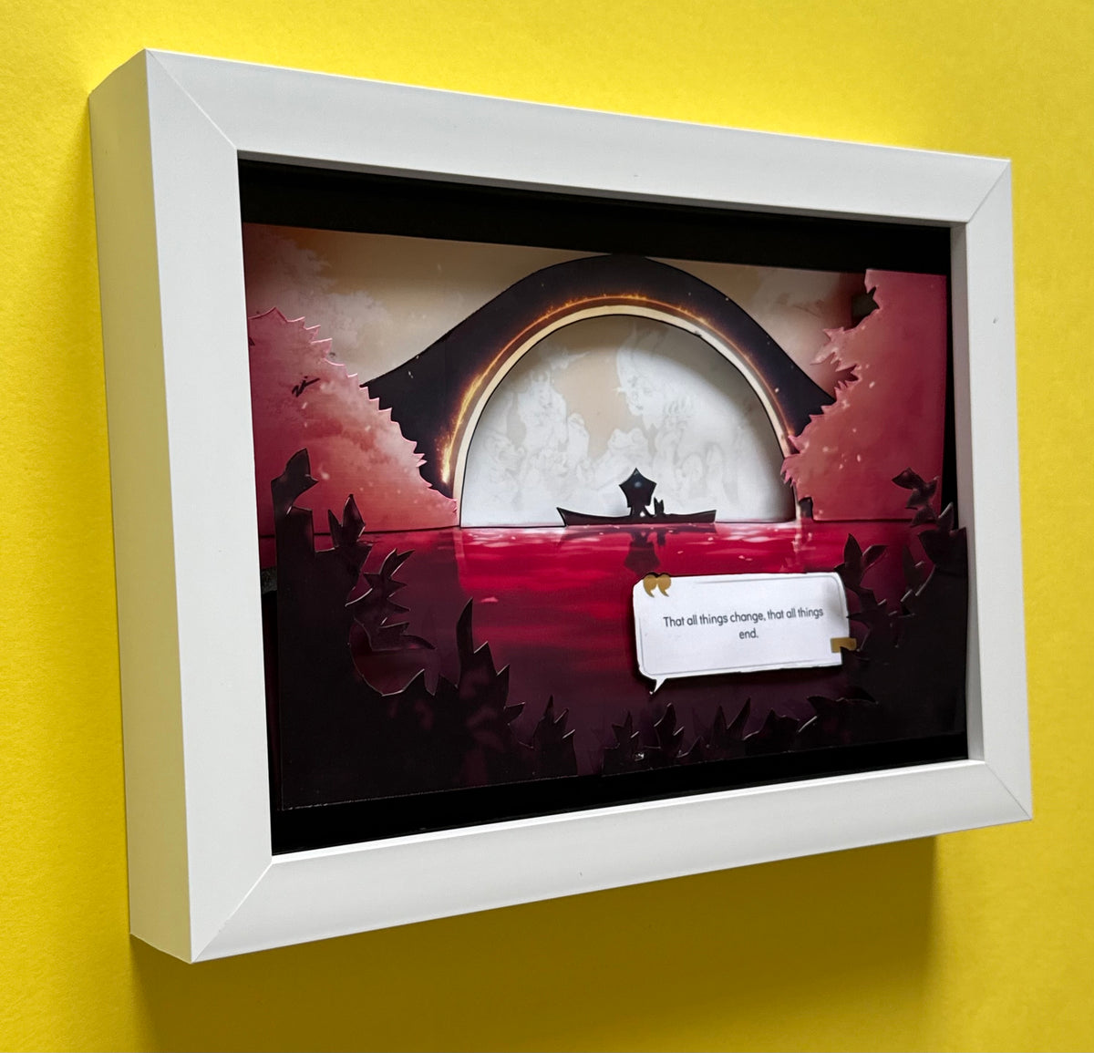 Spiritfarer 3D Shadow Box Art
