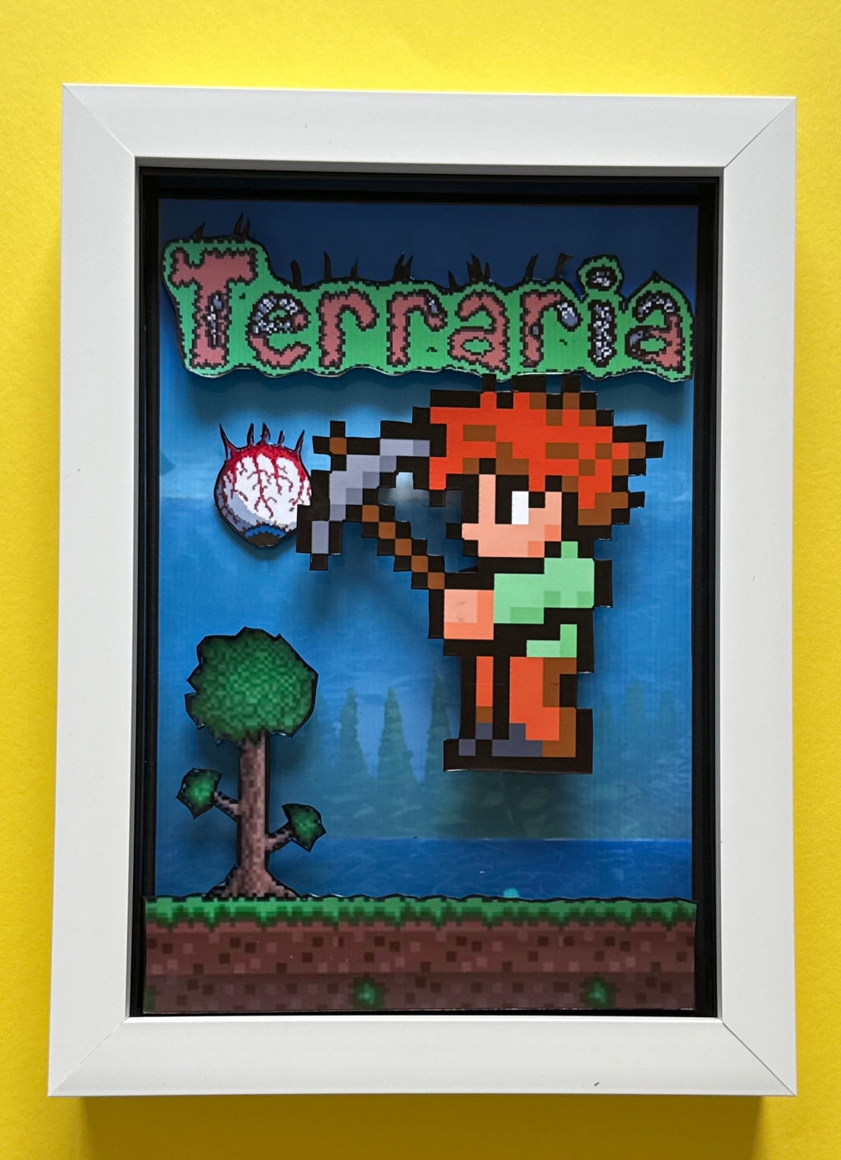 Terraria 3D Shadow Box Art