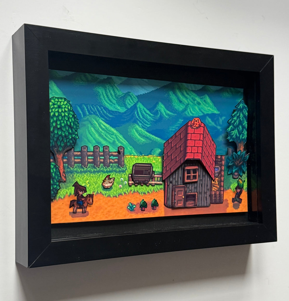 Stardew Valley 3D Shadow Box Art