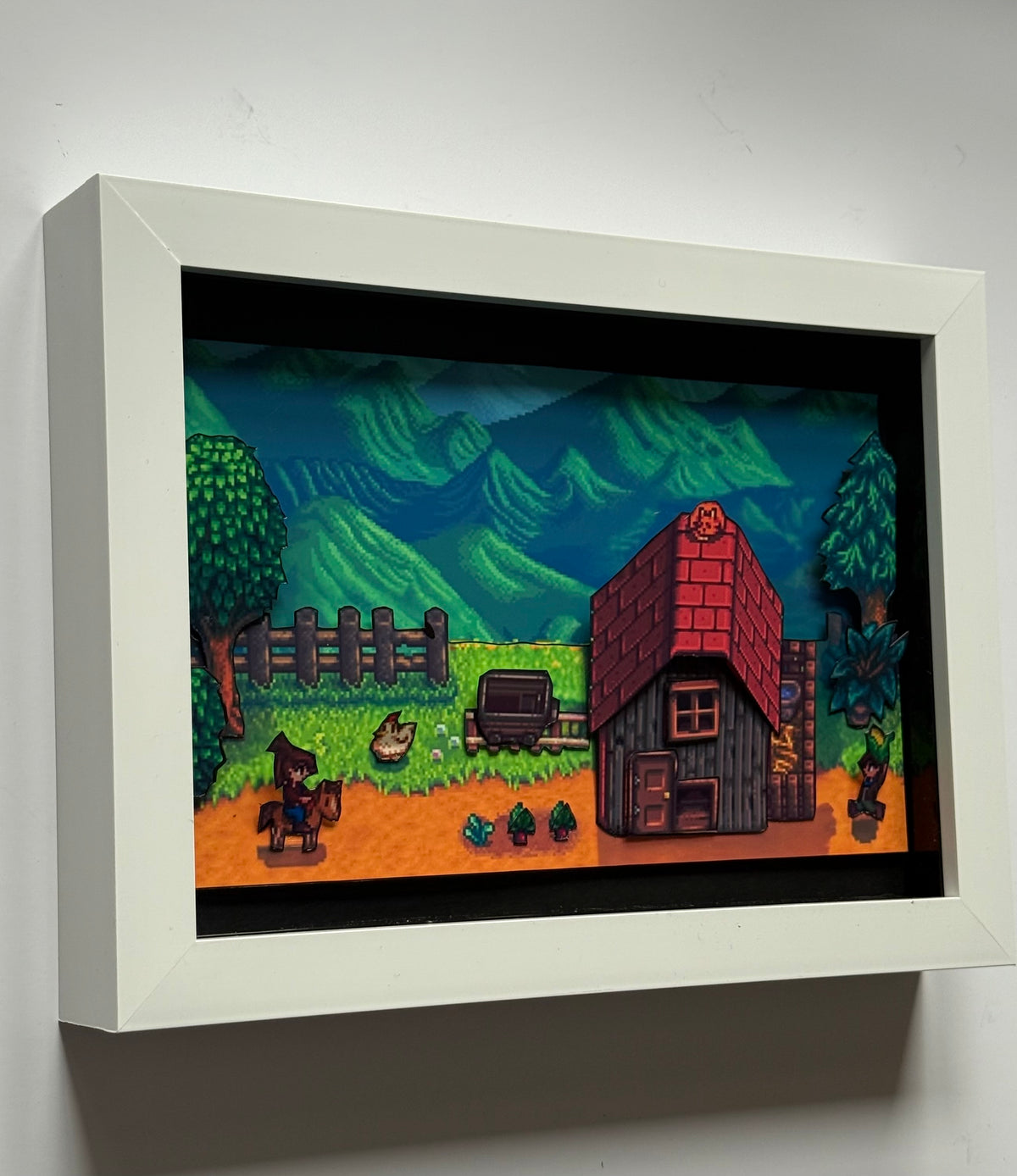 Stardew Valley 3D Shadow Box Art