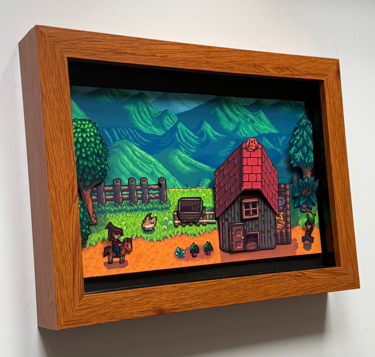 Stardew Valley 3D Shadow Box Art